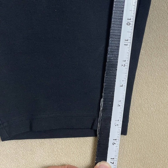 Adidas Cropped Training Jogger Sweatpants Mens M Black Elastic Waist Tapered - Picture 7 of 15